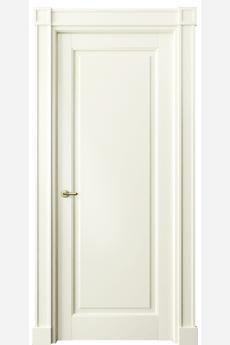 Дверь межкомнатная 6301 МБМ. Цвет Бук молочно-белый. Материал Массив бука эмаль. Коллекция Toscana Plano. Картинка.