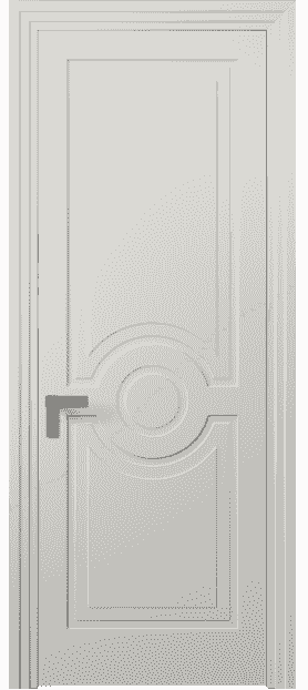 Дверь межкомнатная 8361 МСР. Цвет Матовый серый. Материал Гладкая эмаль. Коллекция Rocca. Картинка.