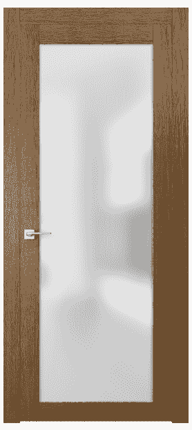 Дверь межкомнатная 2102q ДЯН САТ. Цвет Дуб янтарный. Материал Шпон ценных пород. Коллекция Quadro. Картинка.