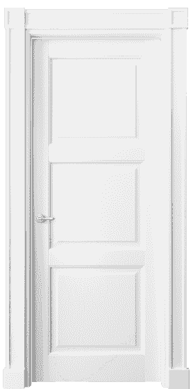 Дверь межкомнатная 6309 ББЛ. Цвет Бук белоснежный. Материал Массив бука эмаль. Коллекция Toscana Plano. Картинка.