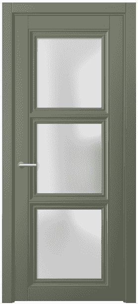 Дверь межкомнатная 2504 СТОВ САТ. Цвет Софт-тач оливковый. Материал Полипропилен. Коллекция Centro. Картинка.