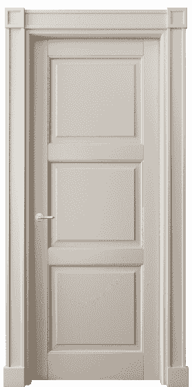 Дверь межкомнатная 6309 БСБЖ. Цвет Бук светло-бежевый. Материал Массив бука эмаль. Коллекция Toscana Plano. Картинка.
