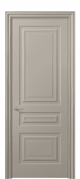 Дверь межкомнатная 8411 МБСК . Цвет Матовый бисквитный. Материал Гладкая эмаль. Коллекция Mascot. Картинка.