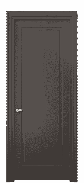 Дверь межкомнатная 8501 МАН . Цвет Матовый антрацит. Материал Гладкая эмаль. Коллекция Esse. Картинка.