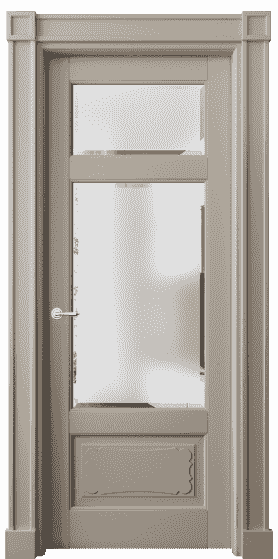 Дверь межкомнатная 6326 ББСК САТ-Ф. Цвет Бук бисквитный. Материал Массив бука эмаль. Коллекция Toscana Elegante. Картинка.