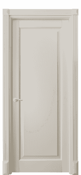 Дверь межкомнатная 0701 БОС. Цвет Бук облачный серый. Материал Массив бука эмаль. Коллекция Lignum. Картинка.