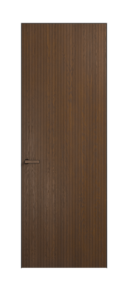 Межкомнатная дверь Velvet 8201 Дуб каштановый матовый. Цена 6600  | Volhovec