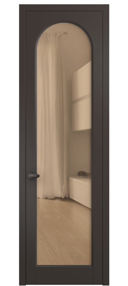 Дверь межкомнатная Palazzo 6804 Матовый антрацит Прозрачное оранжевое стекло, триплекс 0536 МАН Цена 5200 Br Наличники уже входят в базовый комплект. Фабрика дверей Волховец 8 (800) 551 43 19 Межкомнатная дверь Palazzo 6804 Матовый антрацит Прозрачное оранжевое стекло, триплекс Цена 5200 Br | Volhovec