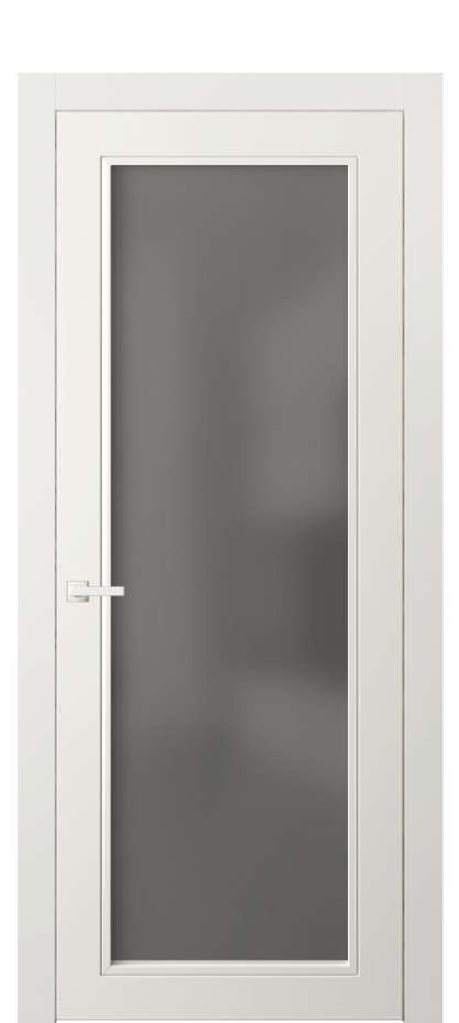 Дверь межкомнатная Neo Classic 8000 Матовый жемчужный Сатинированное серое стекло, триплекс Гладкий компланарный наличник МЖМ Цена 3990 Br Наличники уже входят в базовый комплект. Фабрика дверей Волховец 8 (800) 551 43 19 Межкомнатная дверь Neo Classic 8000 Матовый жемчужный Сатинированное серое стекло, триплекс Цена 3990 Br | Volhovec