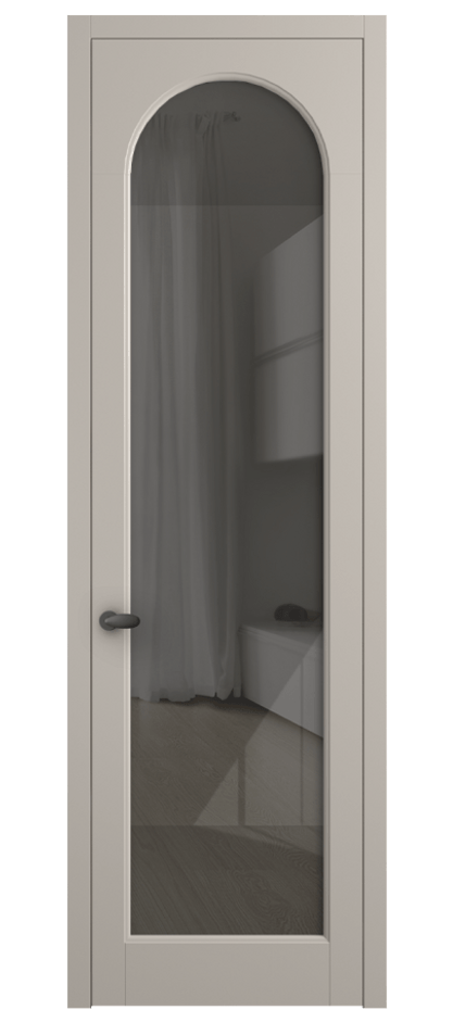 Дверь межкомнатная Palazzo 6804 Матовый светло-бежевый Рефлективное серое стекло "Stopsol", калёное 0536 МСБЖ Цена 5600 Br Наличники уже входят в базовый комплект. Фабрика дверей Волховец 8 (800) 551 43 19 Межкомнатная дверь Palazzo 6804 Матовый светло-бежевый Рефлективное серое стекло "Stopsol", калёное Цена 5600 Br | Volhovec