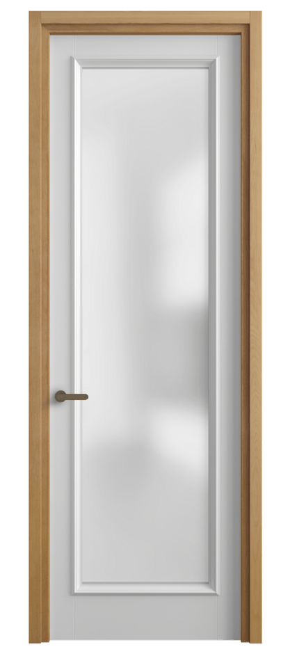 Дверь межкомнатная Шарм 6702 Матовый белоснежный Сатинированное стекло Узкий классический наличник БНМ Цена 5400 Br Наличники уже входят в базовый комплект. Фабрика дверей Волховец 8 (800) 551 43 19 Межкомнатная дверь Шарм 6702 Матовый белоснежный Сатинированное стекло Цена 5400 Br | Volhovec