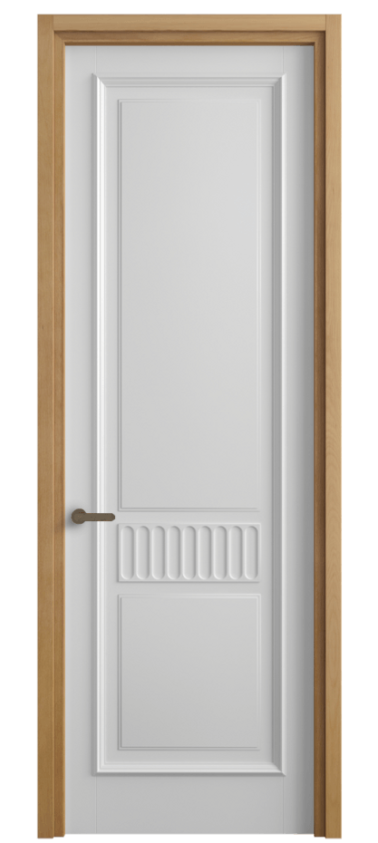 Дверь межкомнатная Шарм 6707 Матовый белоснежный Узкий классический наличник БНМ Цена 5600 Br Наличники уже входят в базовый комплект. Фабрика дверей Волховец 8 (800) 551 43 19 Межкомнатная дверь Шарм 6707 Матовый белоснежный Цена 5600 Br | Volhovec