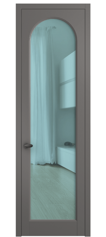 Дверь межкомнатная Palazzo 6804 Матовый классический серый Прозрачное голубое стекло, триплекс 0536 МКЛС Цена 5200 Br Наличники уже входят в базовый комплект. Фабрика дверей Волховец 8 (800) 551 43 19 Межкомнатная дверь Palazzo 6804 Матовый классический серый Прозрачное голубое стекло, триплекс Цена 5200 Br | Volhovec