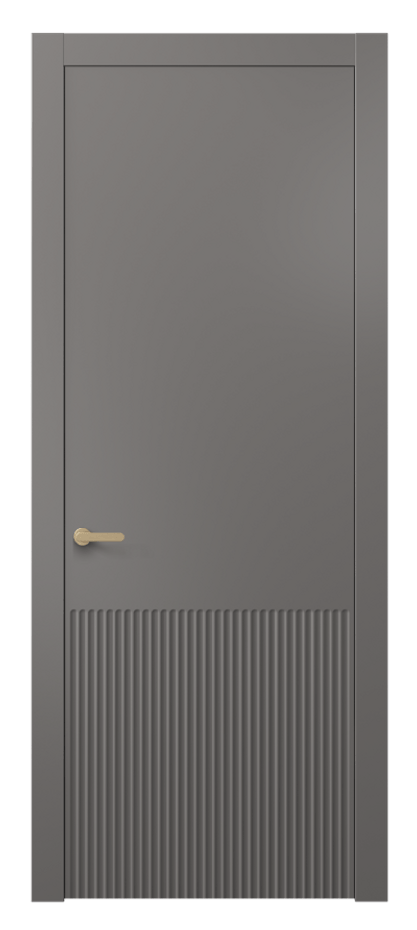 Межкомнатная дверь Альба 8645 Матовый классический серый  Цена 2150 Br | Volhovec