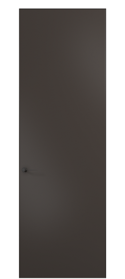 Межкомнатная дверь Planum Pro АКП 0010 Матовый антрацит  Цена 2483 Br | Volhovec