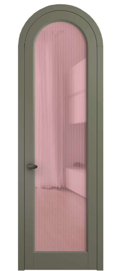 Дверь межкомнатная Palazzo 6814 Матовый оливковый тёмный Рифлёное розовое стекло "Moru", триплекс, 8 мм 0536R МОТ Цена 6700 Br Наличники уже входят в базовый комплект. Фабрика дверей Волховец 8 (800) 551 43 19 Межкомнатная дверь Palazzo 6814 Матовый оливковый тёмный Рифлёное розовое стекло "Moru", триплекс, 8 мм Цена 6700 Br | Volhovec