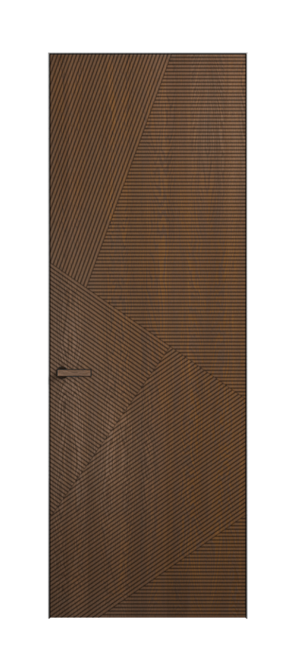 Межкомнатная дверь Velvet 8213 Дуб каштановый матовый. Цена 7700  | Volhovec