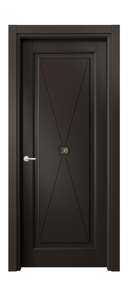 Межкомнатная дверь Тоскана Литера 6361 Матовый антрацит  Цена 5850 Br | Volhovec