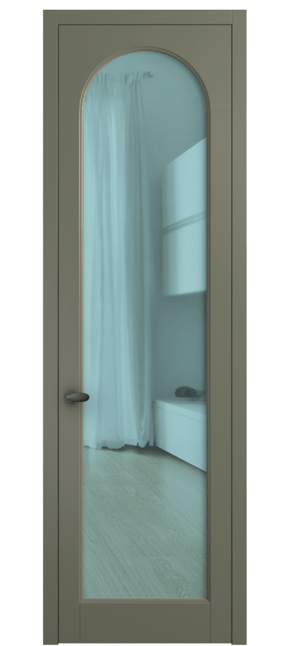 Дверь межкомнатная Palazzo 6804 Матовый оливковый тёмный Прозрачное голубое стекло, триплекс 0536 МОТ Цена 5200 Br Наличники уже входят в базовый комплект. Фабрика дверей Волховец 8 (800) 551 43 19 Межкомнатная дверь Palazzo 6804 Матовый оливковый тёмный Прозрачное голубое стекло, триплекс Цена 5200 Br | Volhovec