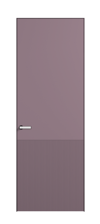 Межкомнатная дверь Velvet 8204 Матовый белоснежный. Цена 4100  | Volhovec