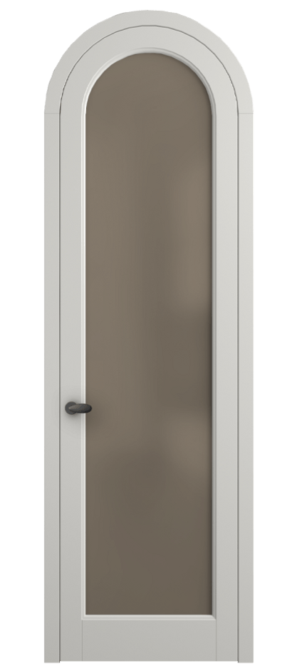 Межкомнатная дверь Палаццо 6814 Матовый серый Сатинированное бронзовое стекло, триплекс Цена 6700 Br | Volhovec
