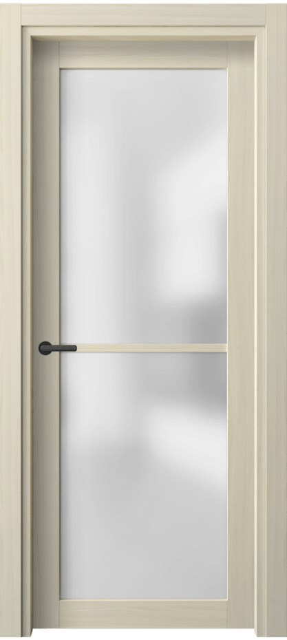 Межкомнатная дверь Нео 2108 Молочный ясень Сатинированное стекло Цена 1590 Br | Volhovec