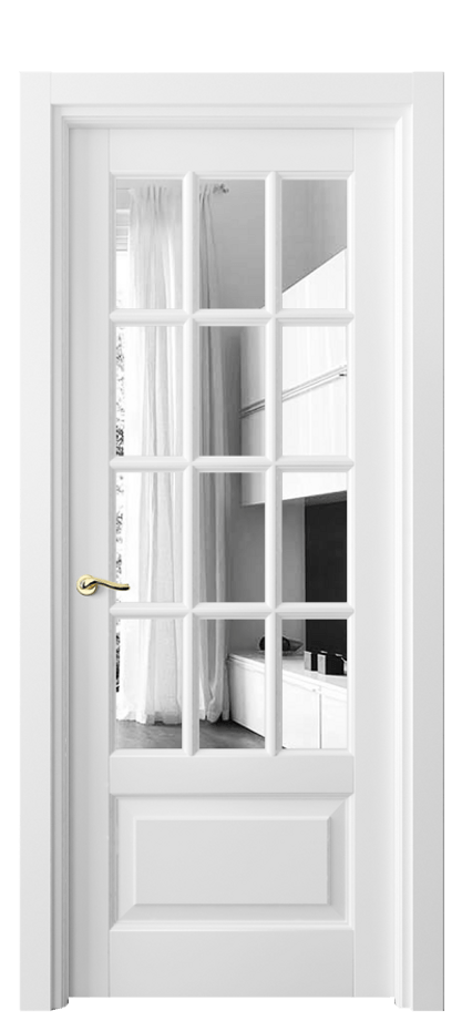 Дверь межкомнатная Лигнум 0728 Матовый белоснежный Двустороннее зеркало, триплекс Гладкий наличник МБЛ Цена 6330 Br Наличники уже входят в базовый комплект. Фабрика дверей Волховец 8 (800) 551 43 19 Межкомнатная дверь Лигнум 0728 Матовый белоснежный Двустороннее зеркало, триплекс Цена 6330 Br | Volhovec