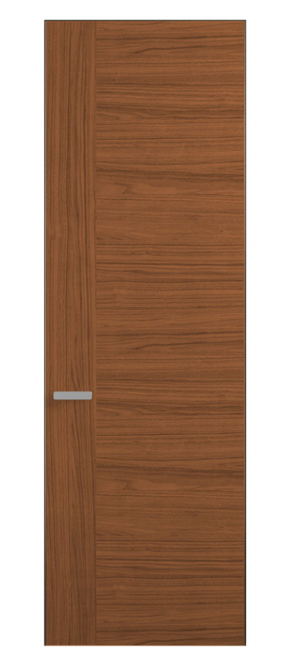 Дверь межкомнатная Rift 0203 Орех медный матовый рифт Скрытый короб Черный Цена 4400 Br Наличники уже входят в базовый комплект. Фабрика дверей Волховец 8 (800) 551 43 19 Межкомнатная дверь Rift 0203 Орех медный матовый рифт Цена 4400 Br | Volhovec