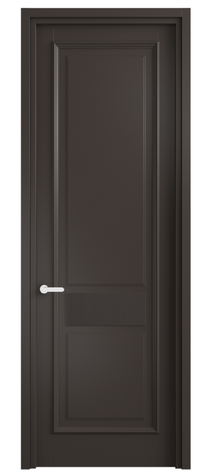 Дверь межкомнатная Шарм 6717 Матовый антрацит Узкий классический наличник МАН Цена 5220 Br Наличники уже входят в базовый комплект. Фабрика дверей Волховец 8 (800) 551 43 19 Межкомнатная дверь Шарм 6717 Матовый антрацит Цена 5220 Br | Volhovec