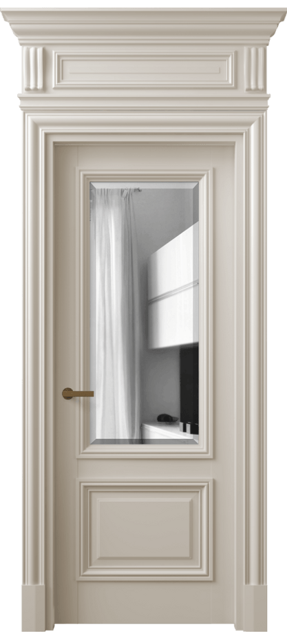 Дверь межкомнатная Антик 7302 Матовый светло-бежевый Двустороннее зеркало с фацетом, триплекс КЭП + Объёмный фриз + Карниз МСБЖ Цена 8950 Br Наличники уже входят в базовый комплект. Фабрика дверей Волховец 8 (800) 551 43 19 Межкомнатная дверь Антик 7302 Матовый светло-бежевый Двустороннее зеркало с фацетом, триплекс Цена 8950 Br | Volhovec