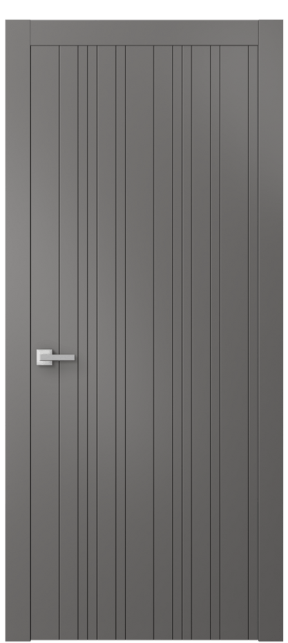 Межкомнатная дверь Linea 8051 Матовый классический серый  Цена 2650 Br | Volhovec