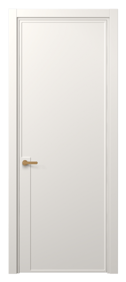 Межкомнатная дверь Frame 8603 Матовый пудровый белый  Цена 2940 Br | Volhovec