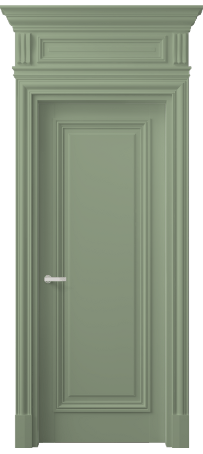 Межкомнатная дверь Антик 7301 Матовый белоснежный  Цена 11500.5833 Br | Volhovec