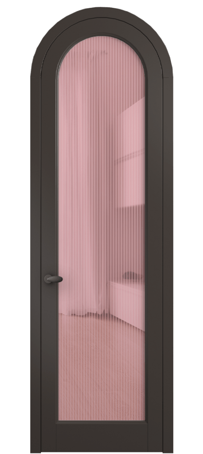 Дверь межкомнатная Palazzo 6814 Матовый антрацит Рифлёное розовое стекло "Moru", триплекс, 8 мм 0536R МАН Цена 6700 Br Наличники уже входят в базовый комплект. Фабрика дверей Волховец 8 (800) 551 43 19 Межкомнатная дверь Palazzo 6814 Матовый антрацит Рифлёное розовое стекло "Moru", триплекс, 8 мм Цена 6700 Br | Volhovec