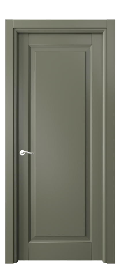 Межкомнатная дверь Лигнум 0701 Матовый оливковый тёмный  Цена 5360 Br | Volhovec