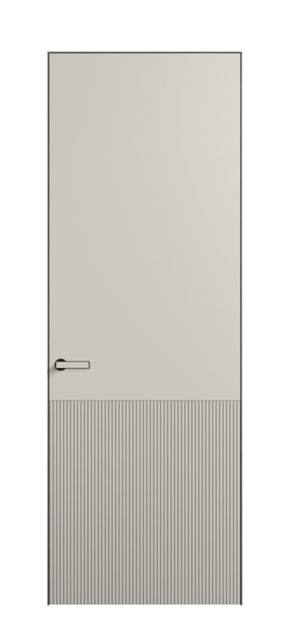 Межкомнатная дверь Velvet 8204 Матовый облачно-серый. Цена 2600  | Volhovec