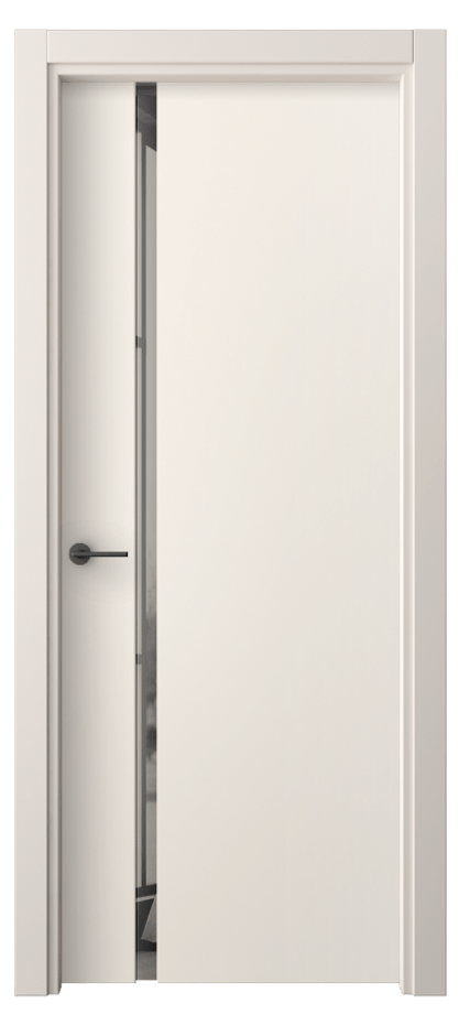 Дверь межкомнатная Фридом 4222 ПЭТ кремово-белый Двустороннее серое зеркало, триплекс Классический гладкий наличник ПЭТБ Цена 1900 Br Наличники уже входят в базовый комплект. Фабрика дверей Волховец 8 (800) 551 43 19 Межкомнатная дверь Фридом 4222 ПЭТ кремово-белый Двустороннее серое зеркало, триплекс Цена 1900 Br | Volhovec