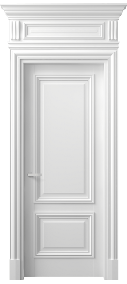 Межкомнатная дверь Антик 7303 Матовый белоснежный  Цена 8770 Br | Volhovec