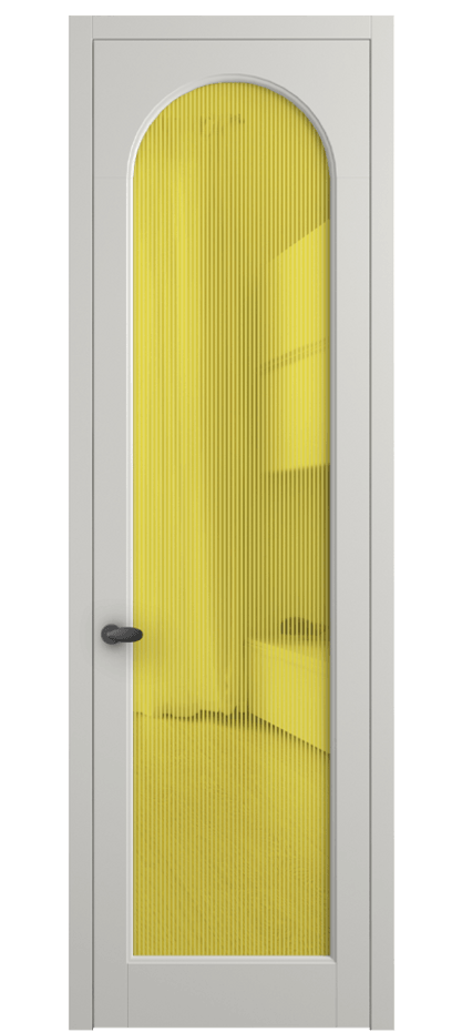 Дверь межкомнатная Palazzo 6804 Матовый серый Рифлёное желтое стекло "Дюна", триплекс 0536 МСР Цена 5500 Br Наличники уже входят в базовый комплект. Фабрика дверей Волховец 8 (800) 551 43 19 Межкомнатная дверь Palazzo 6804 Матовый серый Рифлёное желтое стекло "Дюна", триплекс Цена 5500 Br | Volhovec