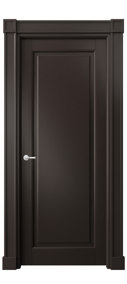 Межкомнатная дверь Тоскана Плано 6301 Матовый антрацит  Цена 7110 Br | Volhovec
