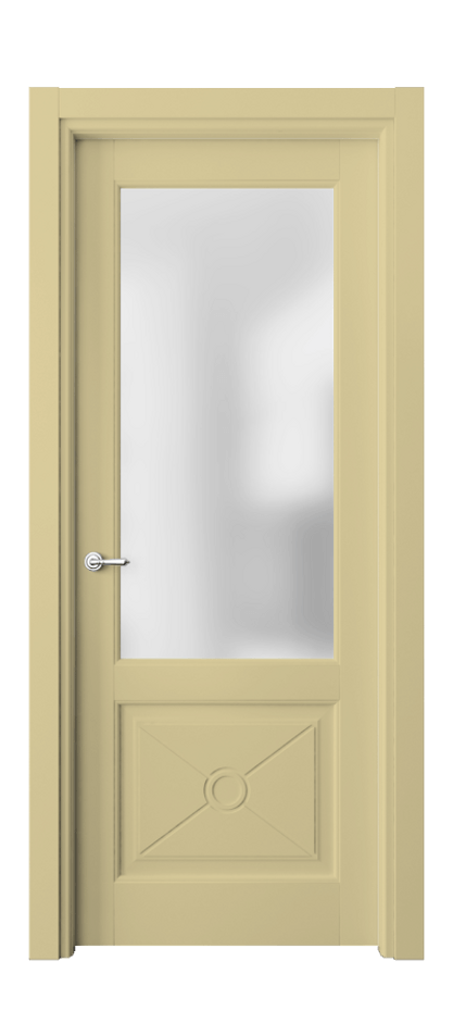 Межкомнатная дверь Toscana Litera 6362 Бук белоснежный Сатинированное стекло Цена 5600 Br | Volhovec