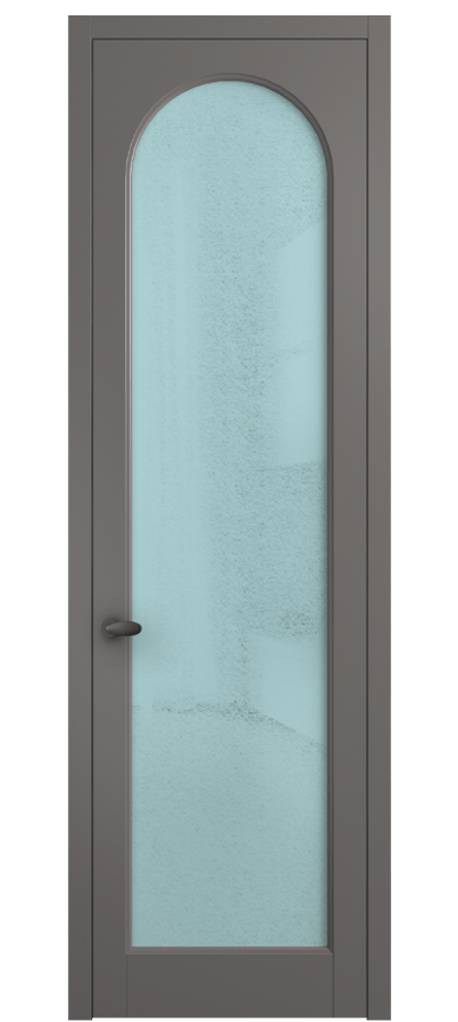 Дверь межкомнатная Палаццо 6804 Матовый классический серый Фактурное голубое стекло "Лёд", триплекс 0536 МКЛС Цена 5500 Br Наличники уже входят в базовый комплект. Фабрика дверей Волховец 8 (800) 551 43 19 Межкомнатная дверь Палаццо 6804 Матовый классический серый Фактурное голубое стекло "Лёд", триплекс Цена 5500 Br | Volhovec