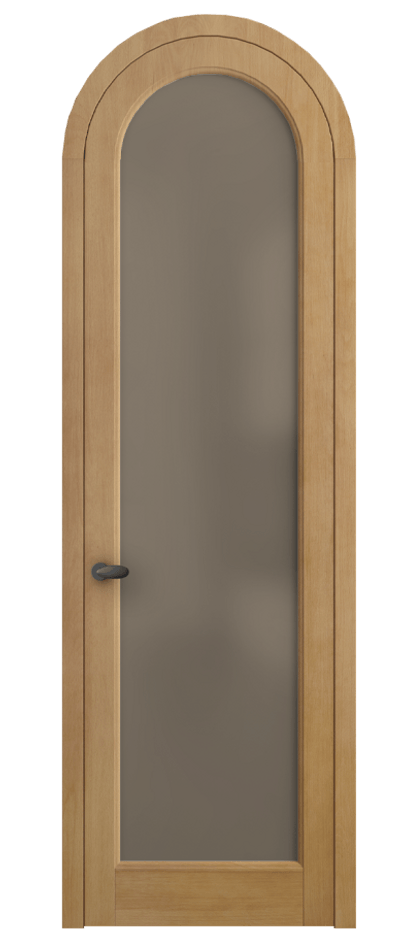 Межкомнатная дверь Palazzo 6814 Бук натуральный матовый Сатинированное бронзовое стекло, триплекс Цена 9200 Br | Volhovec