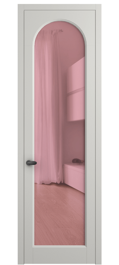 Дверь межкомнатная Palazzo 6804 Матовый серый Прозрачное розовое стекло, триплекс 0536 МСР Цена 5200 Br Наличники уже входят в базовый комплект. Фабрика дверей Волховец 8 (800) 551 43 19 Межкомнатная дверь Palazzo 6804 Матовый серый Прозрачное розовое стекло, триплекс Цена 5200 Br | Volhovec