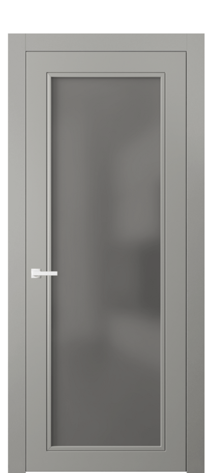Дверь межкомнатная Нео Классик 8000 Матовый нейтральный серый Сатинированное серое стекло, триплекс Гладкий компланарный наличник МНСР Цена 3990 Br Наличники уже входят в базовый комплект. Фабрика дверей Волховец 8 (800) 551 43 19 Межкомнатная дверь Нео Классик 8000 Матовый нейтральный серый Сатинированное серое стекло, триплекс Цена 3990 Br | Volhovec