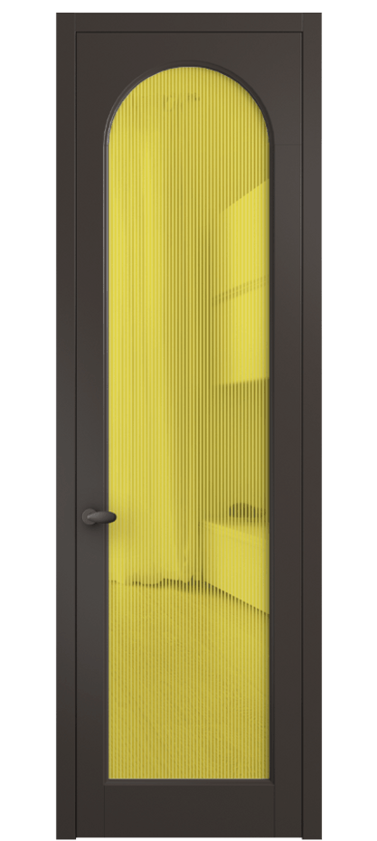 Дверь межкомнатная Palazzo 6804 Матовый антрацит Рифлёное желтое стекло "Дюна", триплекс 0536 МАН Цена 5500 Br Наличники уже входят в базовый комплект. Фабрика дверей Волховец 8 (800) 551 43 19 Межкомнатная дверь Palazzo 6804 Матовый антрацит Рифлёное желтое стекло "Дюна", триплекс Цена 5500 Br | Volhovec