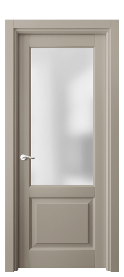 Дверь межкомнатная Лигнум 0740 Матовый бисквитный Сатинированное стекло Гладкий наличник МБСК Цена 5080 Br Наличники уже входят в базовый комплект. Фабрика дверей Волховец 8 (800) 551 43 19 Межкомнатная дверь Лигнум 0740 Матовый бисквитный Сатинированное стекло Цена 5080 Br | Volhovec