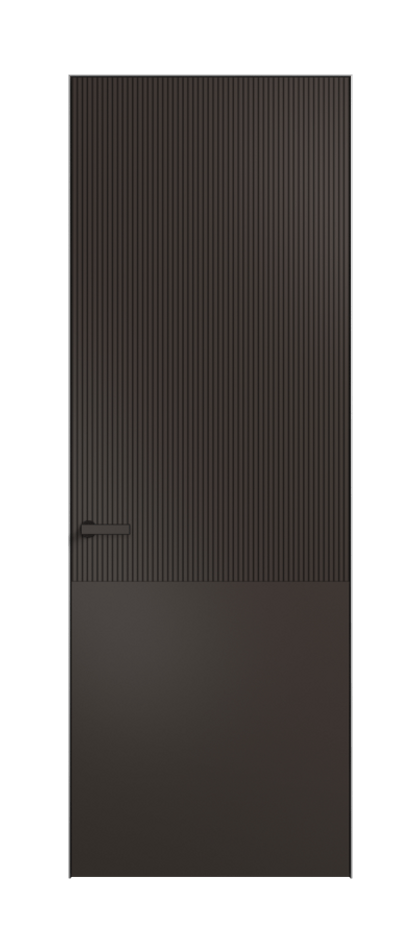 Межкомнатная дверь Velvet 8205 Матовый антрацит. Цена 3300  | Volhovec