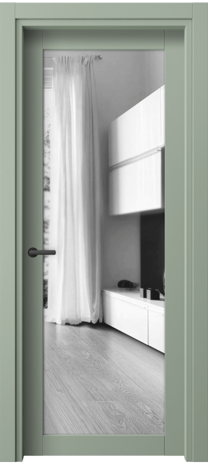 Дверь межкомнатная Нео 2102 ПЭТ светло-оливковый Двустороннее зеркало, триплекс Гладкий классический наличник ПЭСО Цена 1560 Br Наличники уже входят в базовый комплект. Фабрика дверей Волховец 8 (800) 551 43 19 Межкомнатная дверь Нео 2102 ПЭТ светло-оливковый Двустороннее зеркало, триплекс Цена 1560 Br | Volhovec