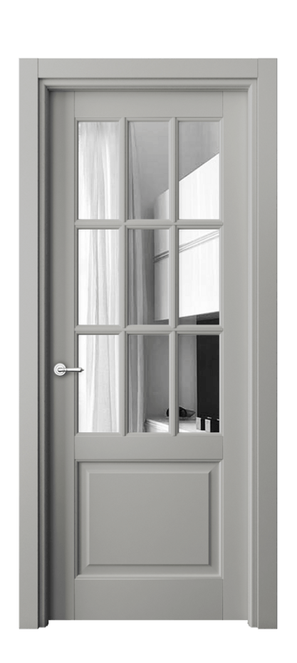Дверь межкомнатная Тоскана Грильято 6312 Матовый нейтральный серый Двустороннее зеркало, триплекс Гладкий наличник МНСР Цена 6140 Br Наличники уже входят в базовый комплект. Фабрика дверей Волховец 8 (800) 551 43 19 Межкомнатная дверь Тоскана Грильято 6312 Матовый нейтральный серый Двустороннее зеркало, триплекс Цена 6140 Br | Volhovec
